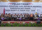 Bupati Adipati Hadiri Pelantikan Pengurus PGRI Masa Bhakti VI 2024-2029