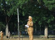 Pimpin Apel Perdana Bupati Ela Ajak Forkopimda Membangun Lamtim Kearah yang Lebih Maju dan Lebih Makmur