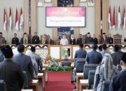 Rapat Paripurna DPRD Lamtim Bupati Ela Sampaikan Komitmennya Untuk Pembangunan Lamtim