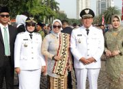 Pelantikan Serentak, Bupati Wabup Lamtim Siap Majukan Bumei Tuwah Bepadan