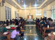 Polsek Blambangan Umpu Amankan Ibadah Kenaikan Isa Almasih di GPIB Bajem Emaus