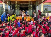Polres Way Kanan Gelar Polsanak, Edukasi Anak-Anak TK tentang Keselamatan Lalu Lintas