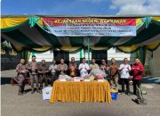 Kejari Way Kanan Musnahkan Barang Bukti Tindak Pidana Umum